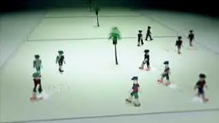 render test particle flow paradigm