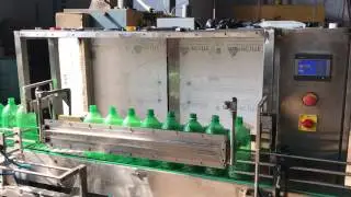 Inverted Bottle Rinsing Machine