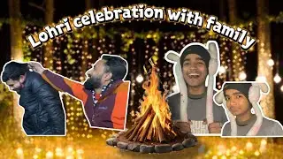 Happy lohri celebration with family ❤️🙏
