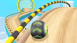 Fly Ball Sky Parkour Gameplay Speed run Max Level 🔥