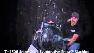 Kingfish snow machine- most impressive evaporative snow machine in the world by Partymachines.com