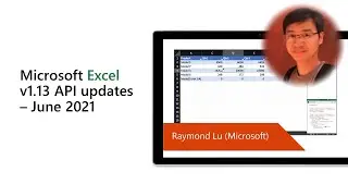 Microsoft Excel v1.13 API updates &ndash; June 2021