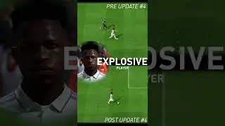 FIFA 23 - EXPLOSIVE Player Speed Test Comparison - BEFORE vs AFTER Update 4 #shorts