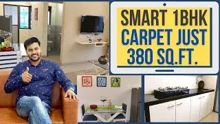 1BHK Flat जो हर किसी के पास होना ही चाहिए | Carpet Only 380 SqFt | Flat for All | Indian Real Estate