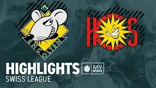 Olten vs. Sierre 6:5 - Highlights Swiss League | Playoff-Viertelfinal, Spiel 4