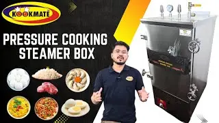 8 Tray Commercial Pressure Cooker Steamer Box | High Pressure Steam Cooking Boiler For Rice | Dhal