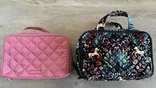 Vera Bradley: Enchantment Ultimate Travel Case vs. Performance Twill Large Blush and Brush Case