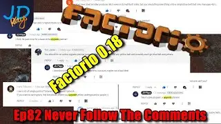 Ep82 Never Follow The Comments | Factorio Biter Hell | Gameplay, Lets Play