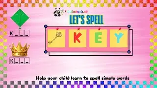 Letter K Words for Kids | Learn Spelling & Vocabulary | ABC A to Z Learning
