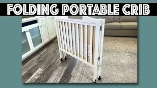 Dream on Me Folding Portable Crib