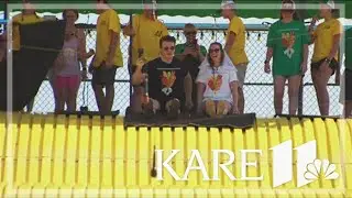 Couple holds pre-wedding-reception at Minnesota State Fair