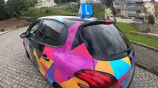 Contorno do passeio em marcha atrás 🚗🚗