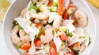 Shrimp & Crab Ceviche | Quick & Healthy Recipe