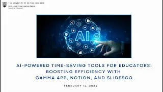 AI-Powered Time-Saving Tools for Educators: Gamma App, Notion, and Slidesgo