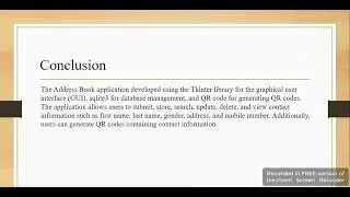 Address book management system