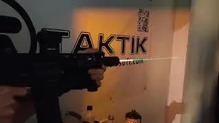 Testing new tracer unit with muzzle flash by Taktik Airsoft