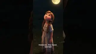 The Girl and the Magical Moonlight #fairytalesstory #shorts #shortvideo #storytime #cartoon #asmr