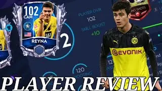 STAR PASS REYNA 102 RATED PLAYER REVIEW AND GAMEPLAY FIFA MOBILE 21!!?+FLASH BACK IS HERE🔥🔥