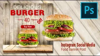 Instagram Banner Poster Design |Brochure Design | Social Media poster design | Photoshop Tutorials