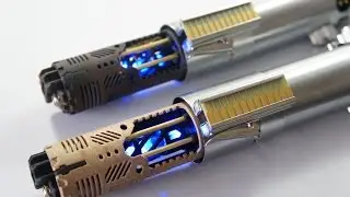 David and Ollys Graflex 2.0 Crystal Chamber FX Lightsabers The Force Awakens & ESB