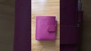 Moterm Pocket Rings Luxe Fuchsia Planner - My Chunky EDC!