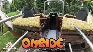 Butterfly Coaster - De Vliegende Schuyt (Onride POV) Avonturenpark De Bergen Wanroij - Sunkid Heege