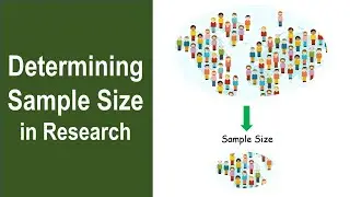 How to Calculate, Decide Sample Size | Data Collection | Sample Size Calculation Formula | Research