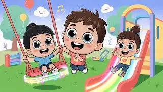 Musical Playground Fun for Kids | The Magic Playground Song | #kidscartoon 