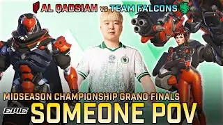 [ Someone POV + Cam ] Most WHOLESOME Reactions | Team Falcons vs Al Qadsiah | Grand Finals | MSC