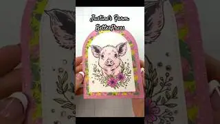 Watercolor BetterPress Plates - Justine&rsquo;s Farm @teamspellbinders