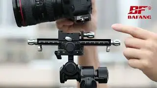 Professional Tripod Knob Plate Seat Dslr Photography Camera Tilt Slide Rail 150Mm Macro Gimbal Rail