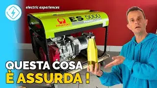 ASSURDO !  l'elettricit&agrave; Costa MENO con il gruppo elettrogeno