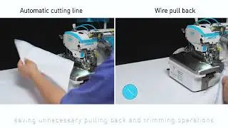 C5S No need to cut the thread tail pneumatic automatic  OverlocK machine