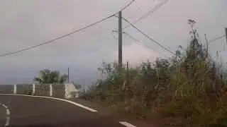 trajet routier Saint - Leu de les Colimacon jusqu'à Leclerc Piton  temps nuageux