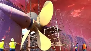 The Insane Process Of Repairing The World's Largest Aircraft Carriers After 20 Years At Sea