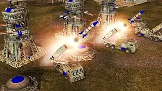 Air Force Supreme vs GLA - Command & Conquer Generals Prepare For Battle