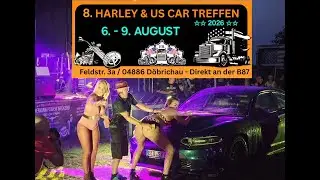 Harley und US Car Treffen D&ouml;brichau 2025