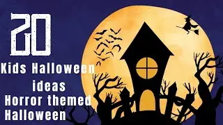 20 лучших тем макияжа на Хэллоуин для детей 👻/Легкий макияж на Хэллоуин для детей/Счастливого Хэл...