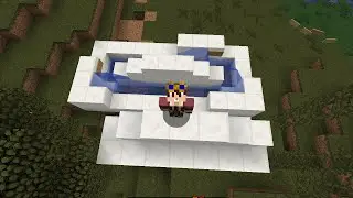 how to make large afk pool on minecraft