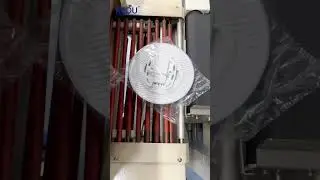 How does the lamination machine work? #factory #ledpanel #led #machine