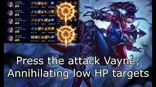Press the Attack; Full Rune Guide for Lane Dominant Bursty Vayne