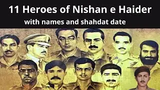 List of Nishan e Haider Holders || Pakistani heroes who got Nishan e Haider