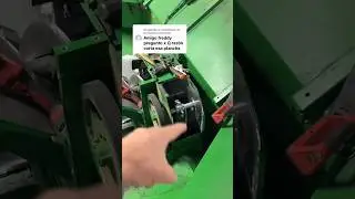Changing the Grain Elevator Plate on John Deere 9770 STS Harvester