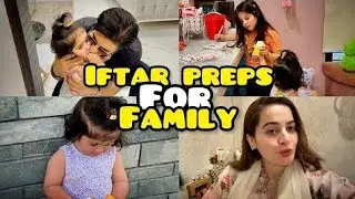 Iftar preps for family ❤️ | Aiman khan