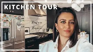 KITCHEN TOUR + MINIMALIST KITCHEN DECOR | Sarah Adam Hafez