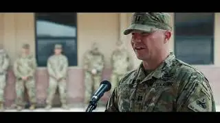 Hellcat Company conducts a change of command