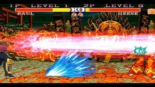 Kami Fight (Battle of the Gods) - Raul/Raoh VS Geese Howard (Mugen fight)