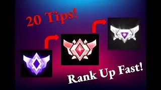 20 Tips to Rank Up Faster In Rocket League