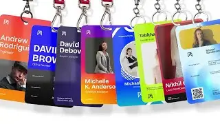 Identity Card Mockup: Final Cut Pro template