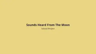 1. Monheim Triennale - The Festival, Schulprojekt „Sounds Heard From The Moon“ mit Park Jiha